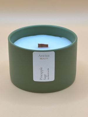 Pineapple Sage Candle old