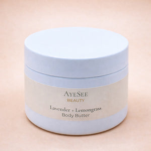 Manteca corporal de lavanda y limoncillo