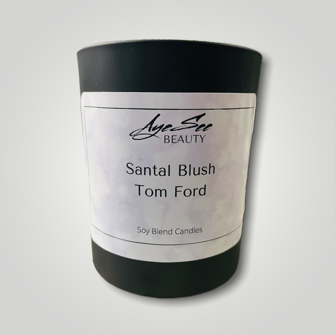 santal blush candle