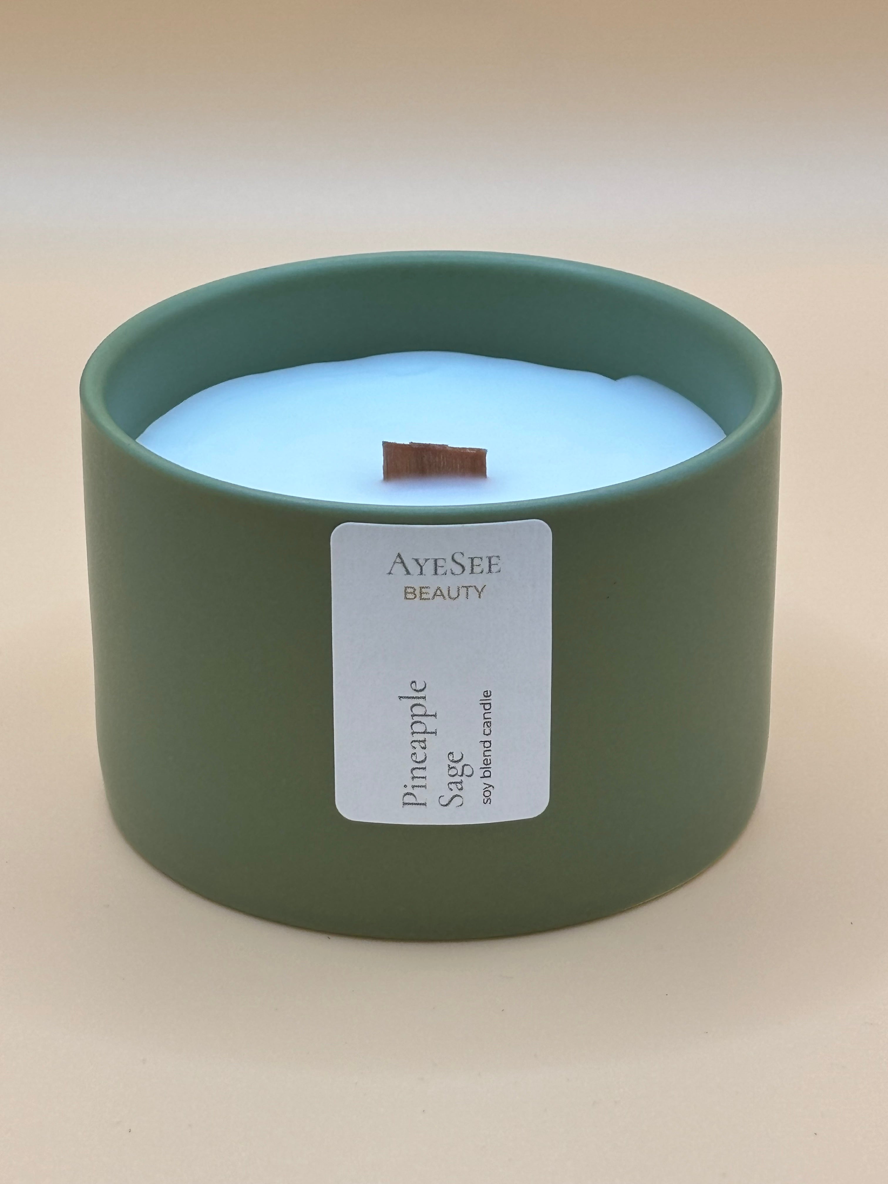 Pineapple Sage Candle old